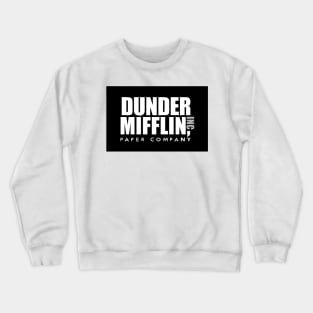 Dunder Mifflin Inc Paper Company Office Logo 2 Crewneck Sweatshirt